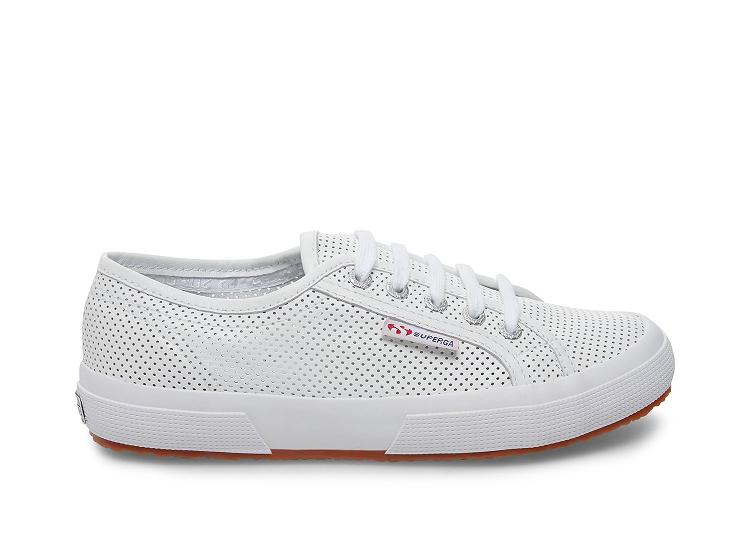 Superga 2750-Perfleanappaw White - Womens Superga Lace Up Shoes